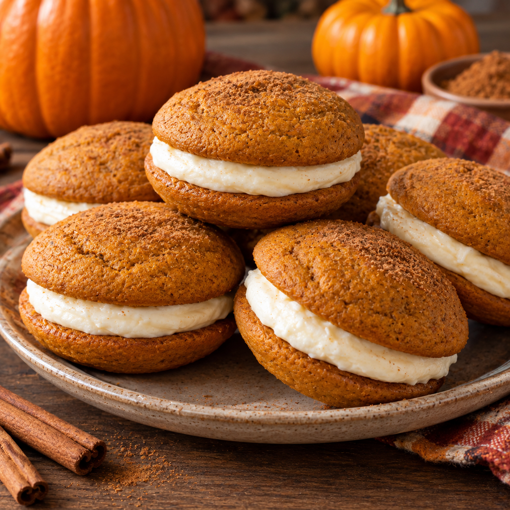 Pumpkin Whoopie Pies