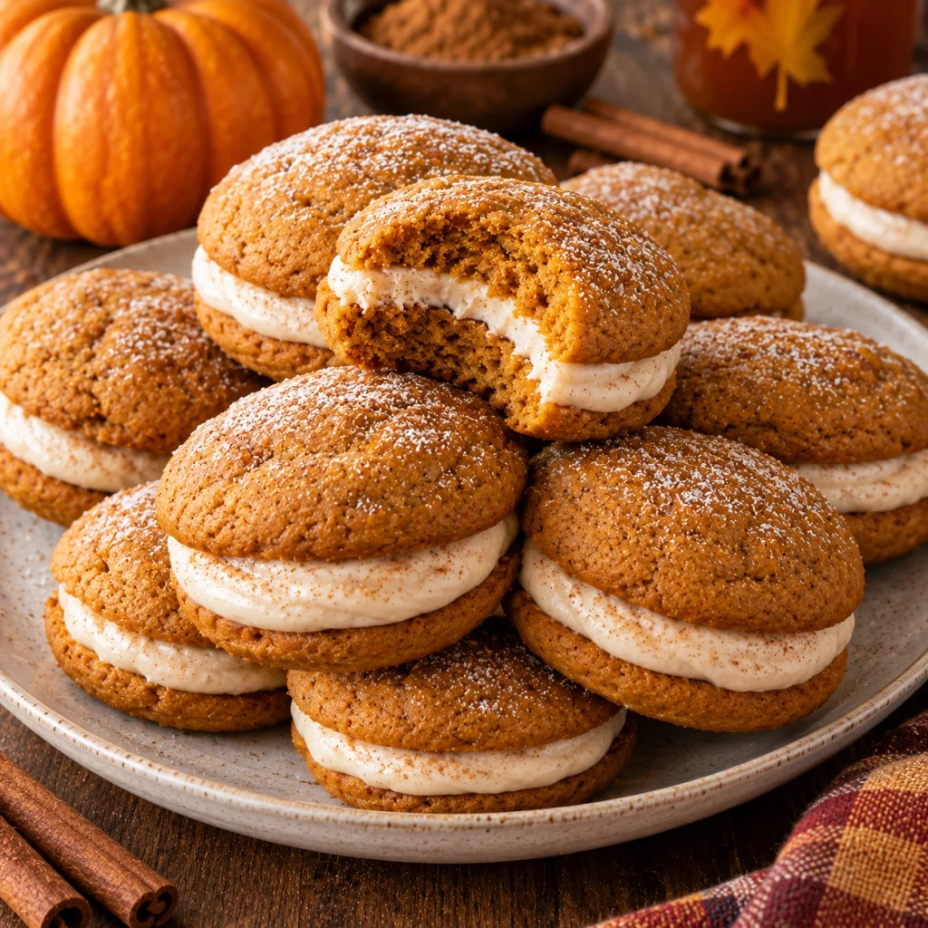 Pumpkin Whoopie Pies