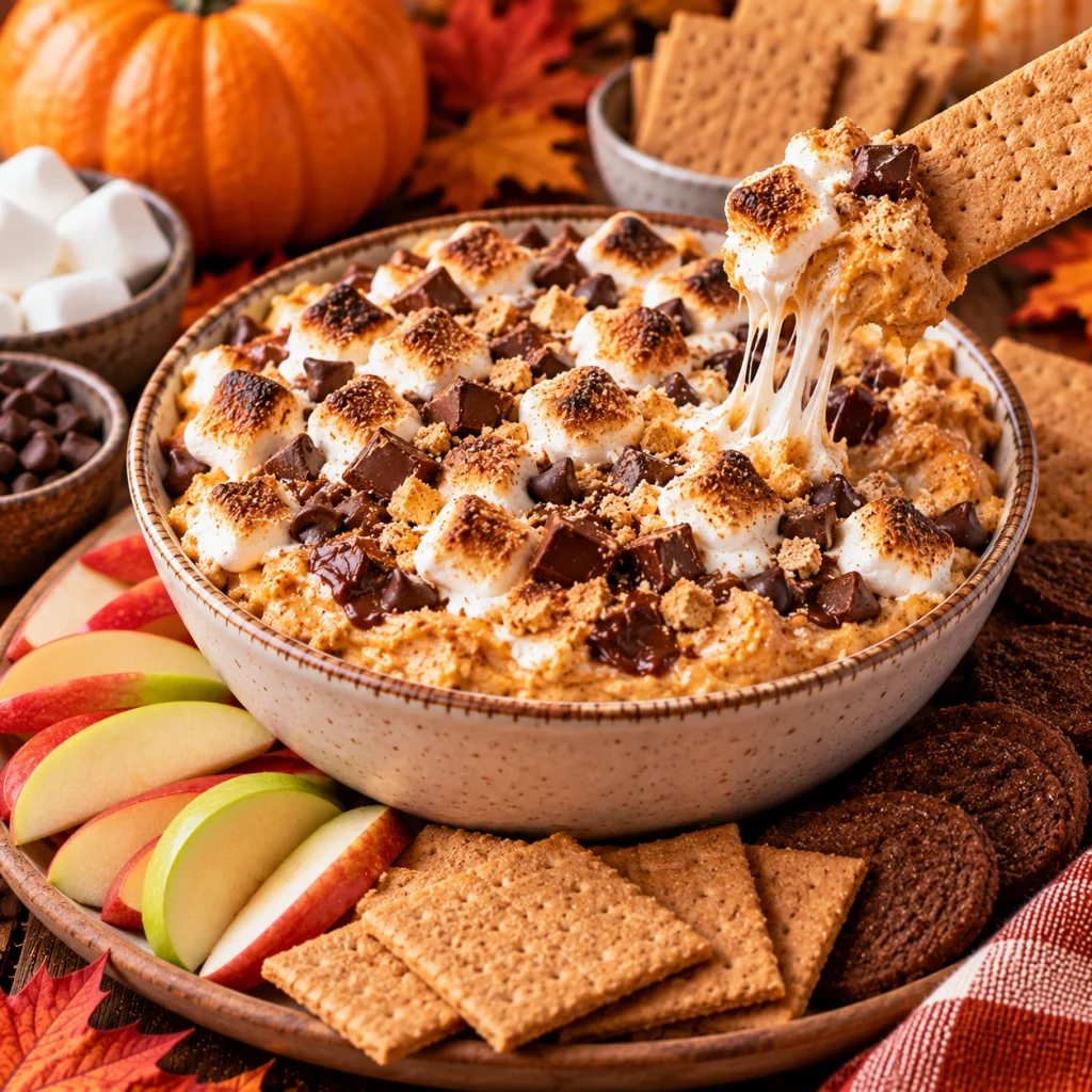 Smores Pumpkin Dip