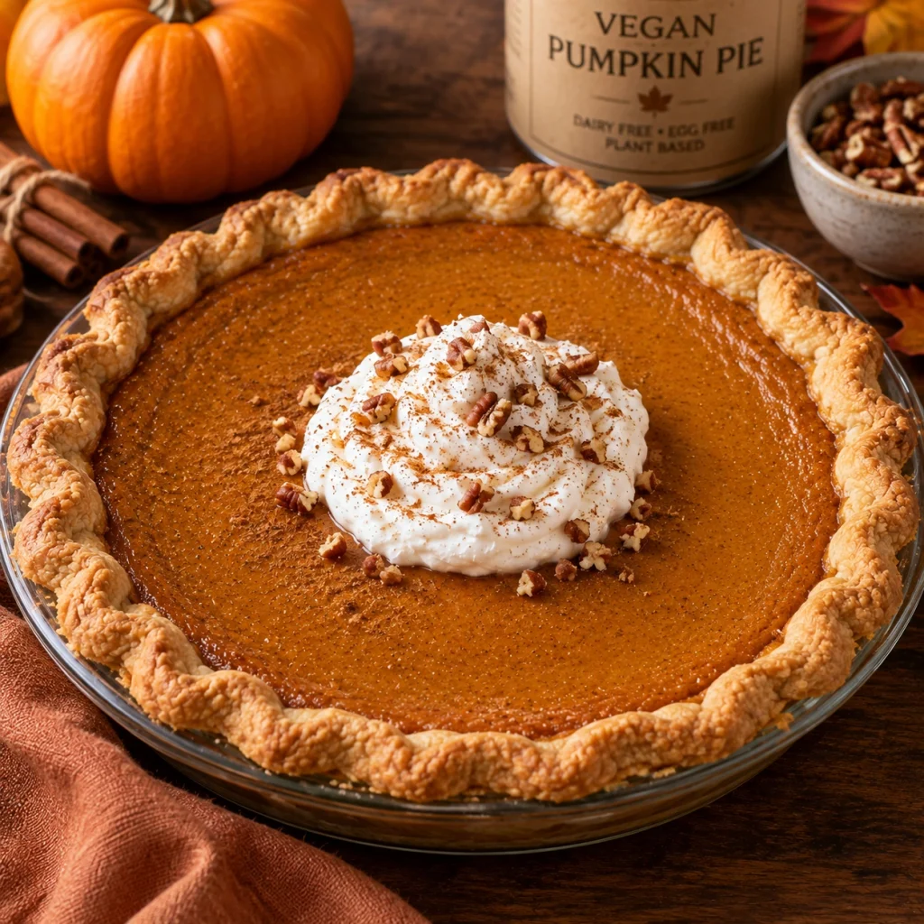 Vegan Pumpkin Pie