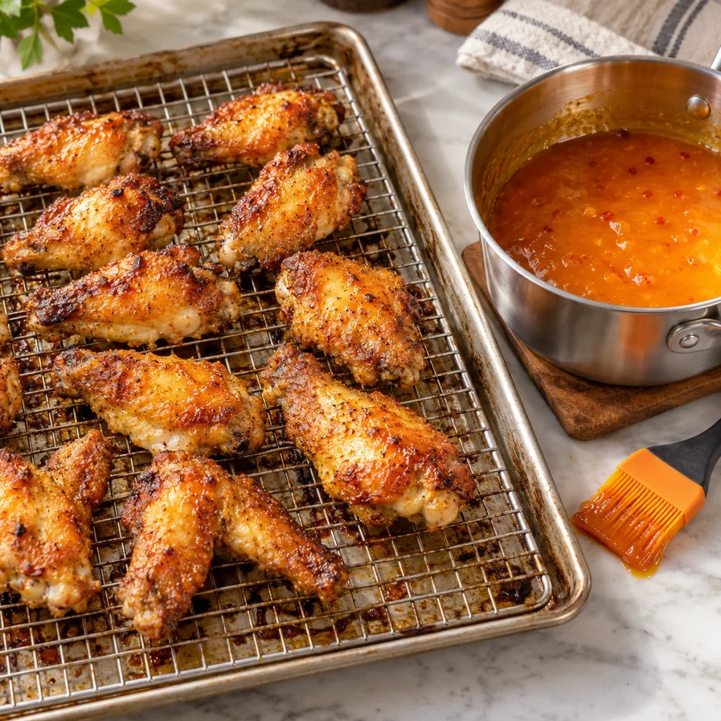 Step-by-Step Instructions For Spicy Mango Habanero Chicken Wings