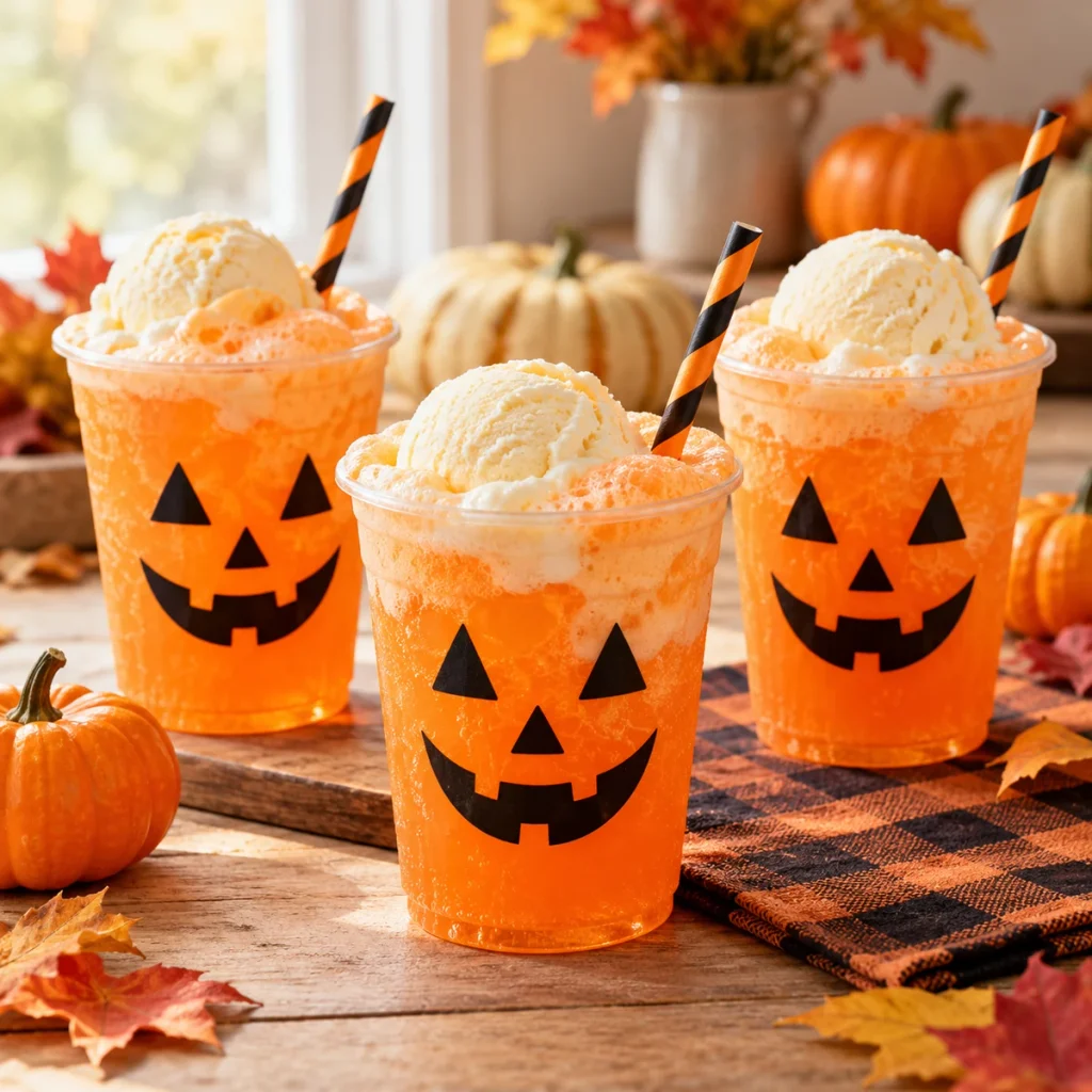 Pumpkin Patch Orange Floats