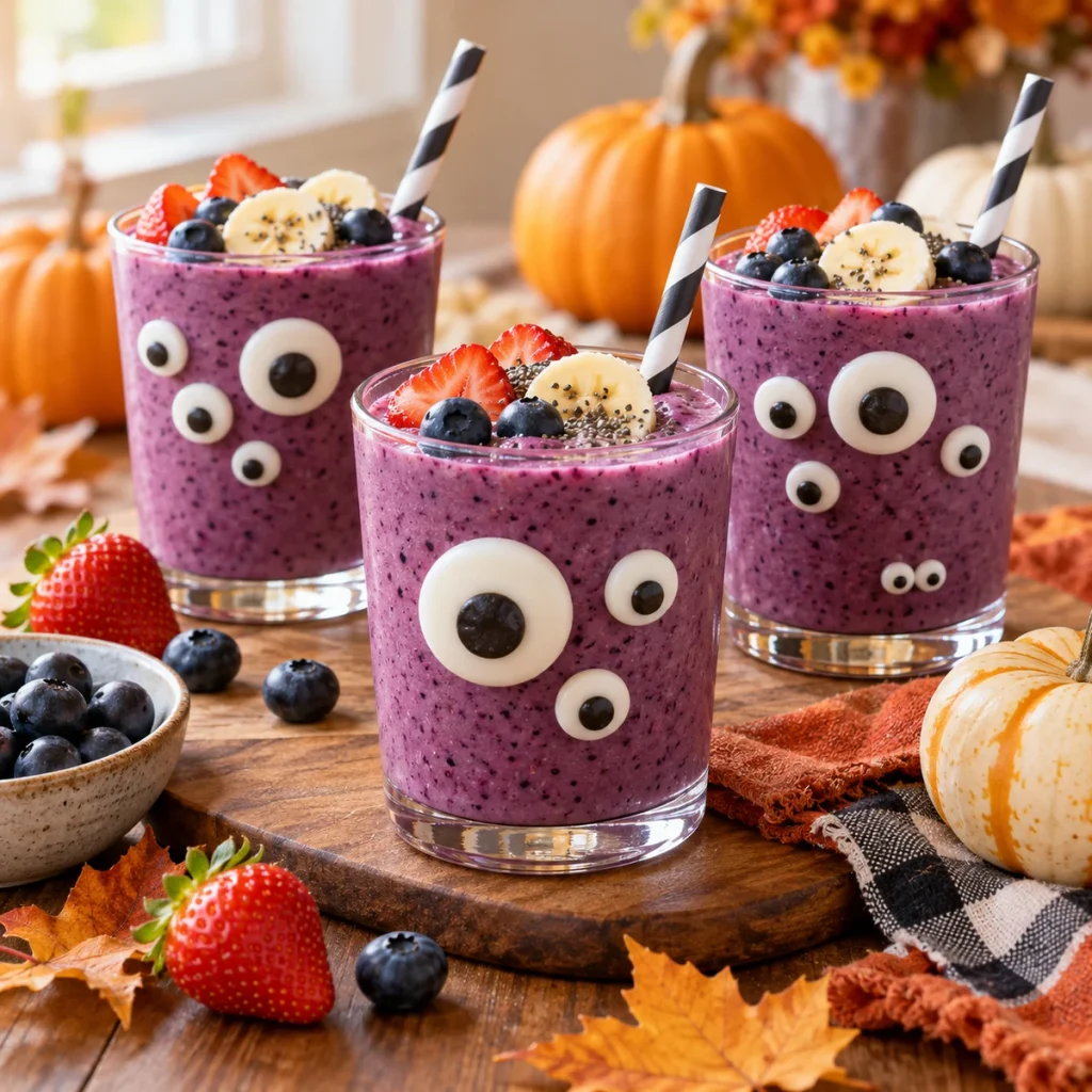 Purple Monster Berry Smoothies