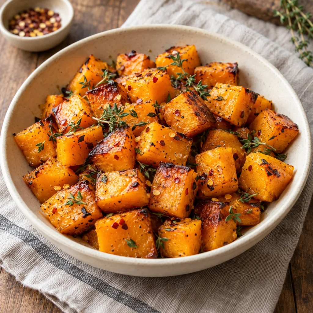Savory Roasted Butternut Squash