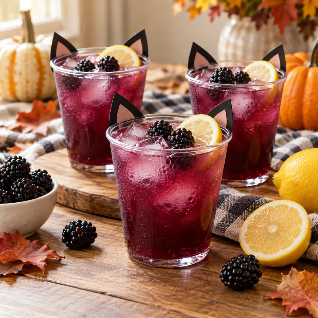 Black Cat Blackberry Lemonade