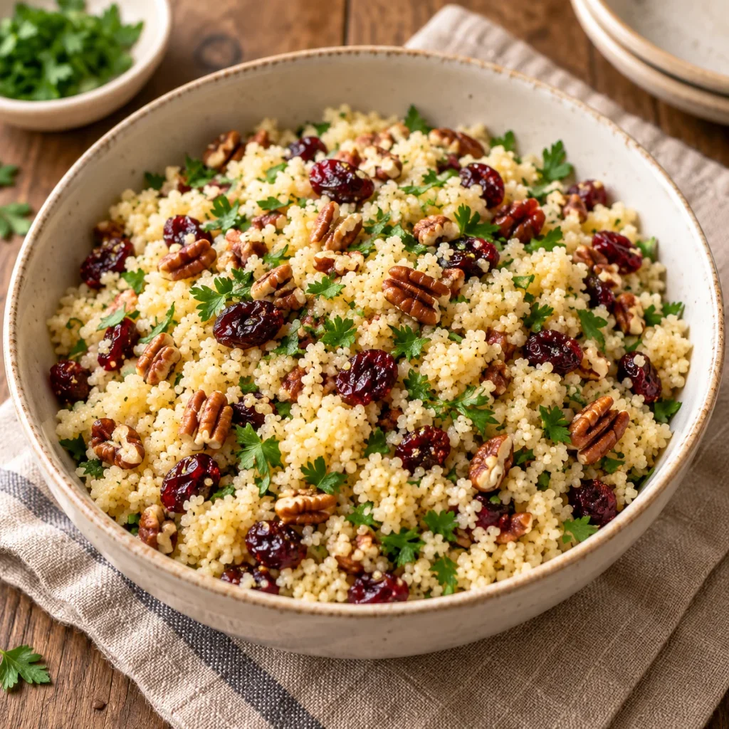 Cranberry Pecan Couscous