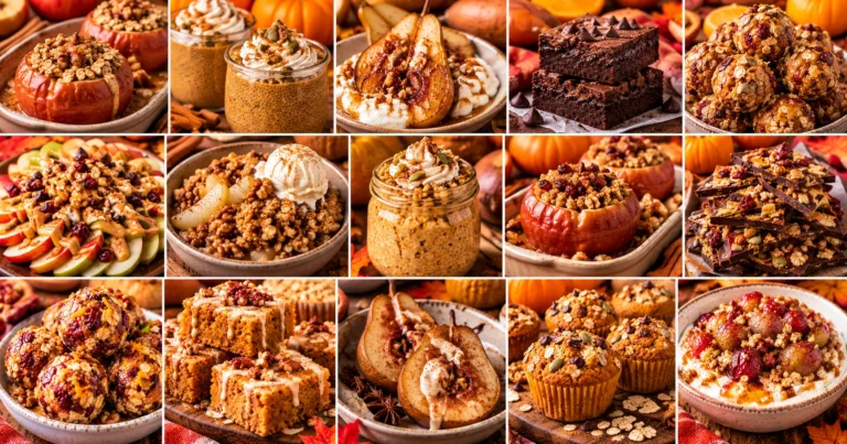 15 Healthy Fall Dessert Recipes You Can Feel Good About