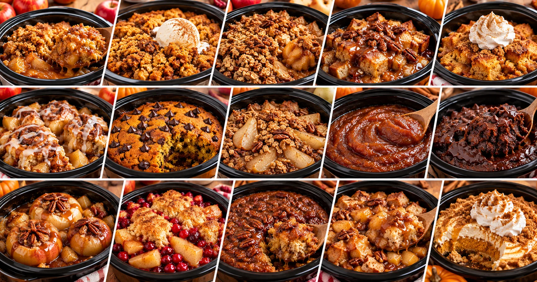 15 Easy Fall Crockpot Dessert Recipes for Cozy Days
