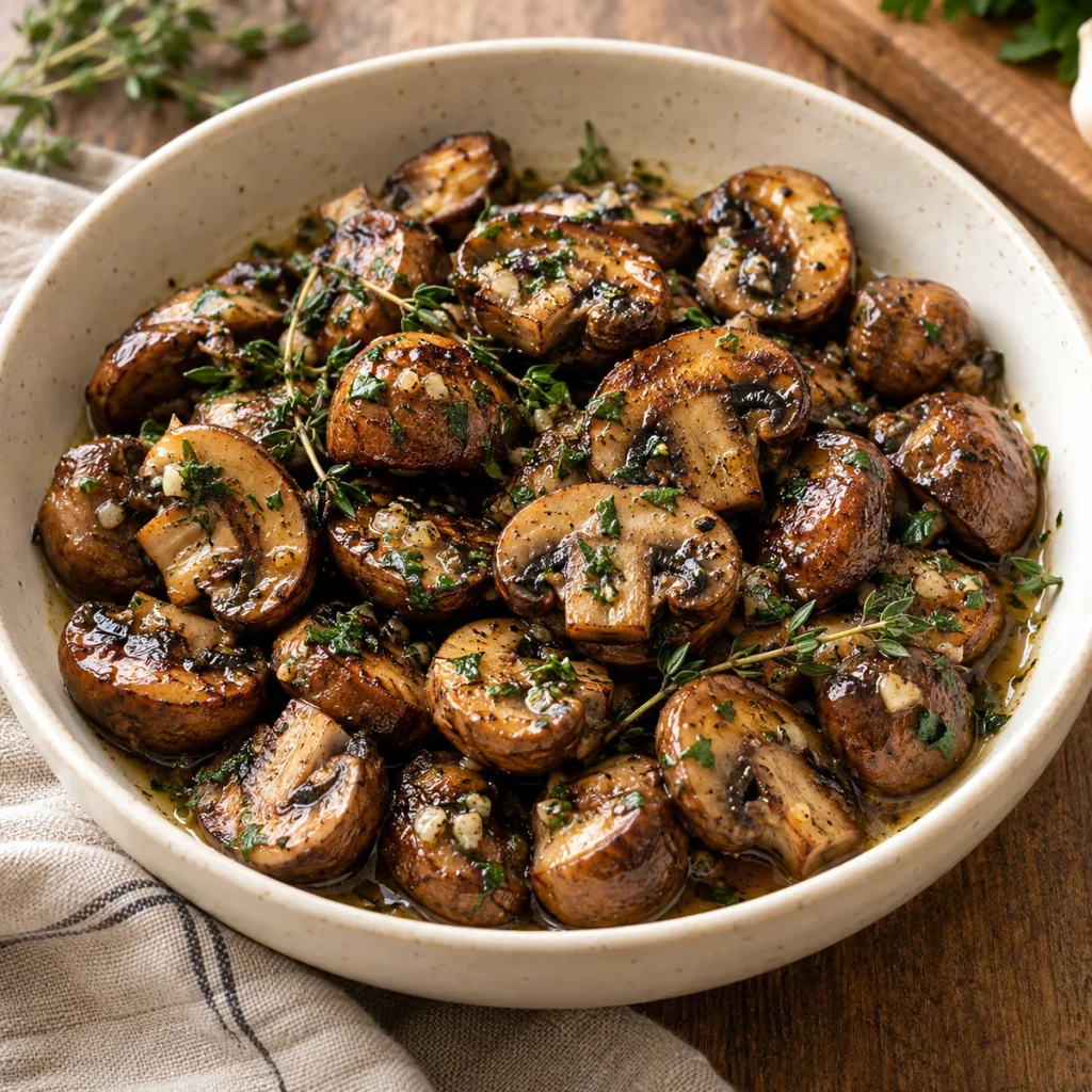 Garlic Butter Mushrooms