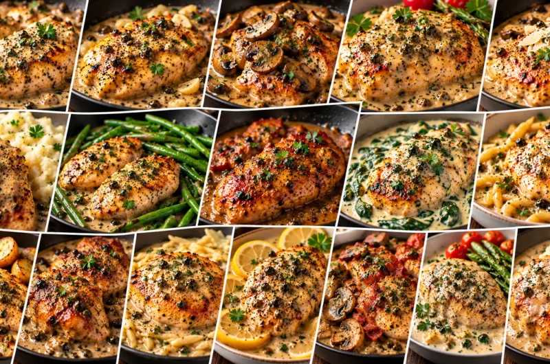 17 Chicken Au Poivre Recipes & Dinner Ideas
