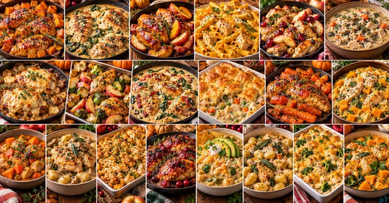 21 Cozy Fall Chicken Recipes for Easy Weeknight Dinners