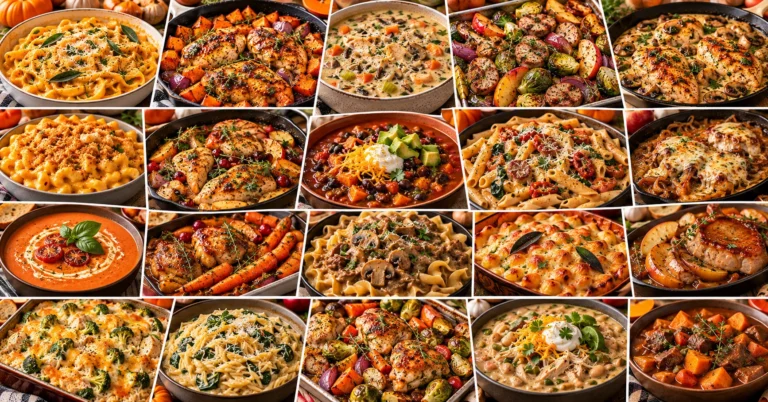 21 Easy Fall Dinner Ideas for Cozy Weeknights