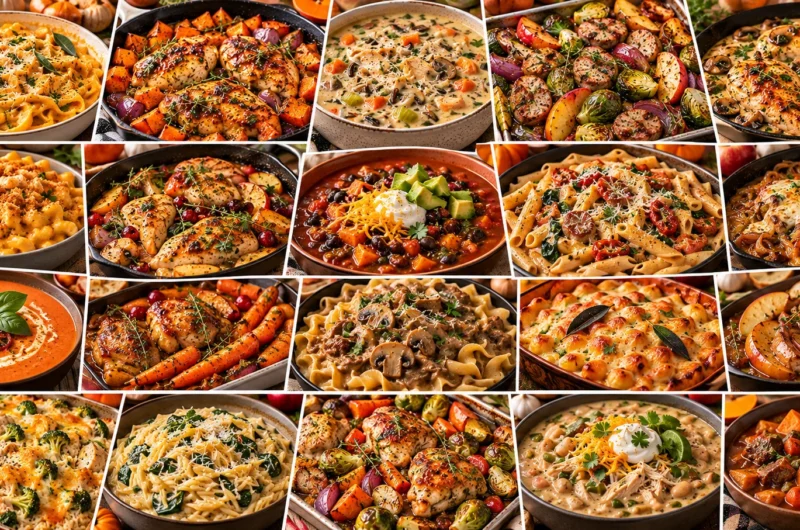 21 Easy Fall Dinner Ideas for Cozy Weeknights