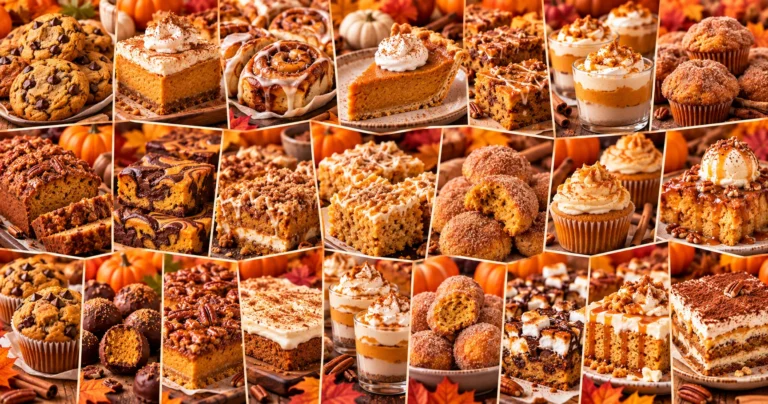 23 Easy Fall Pumpkin Dessert Recipes for Pumpkin Season