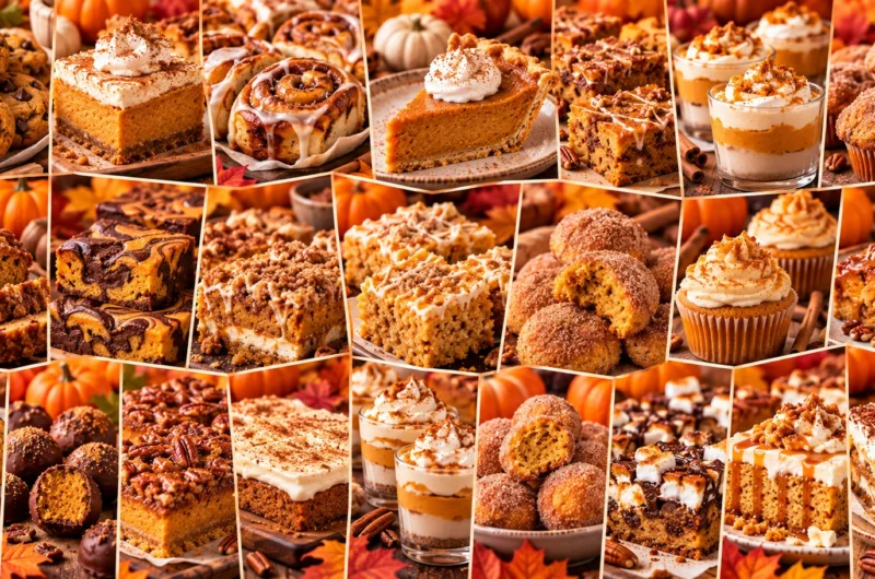 23 Easy Fall Pumpkin Dessert Recipes for Pumpkin Season
