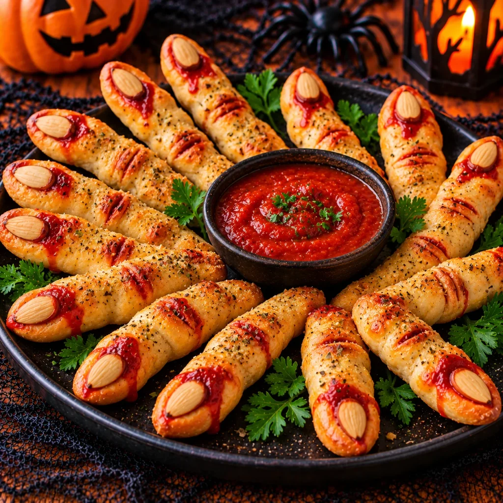 Bloody Finger Breadsticks