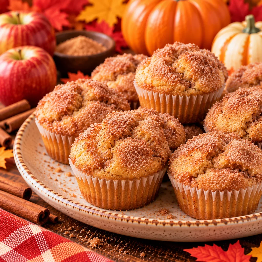 Cinnamon Sugar Donut Muffins