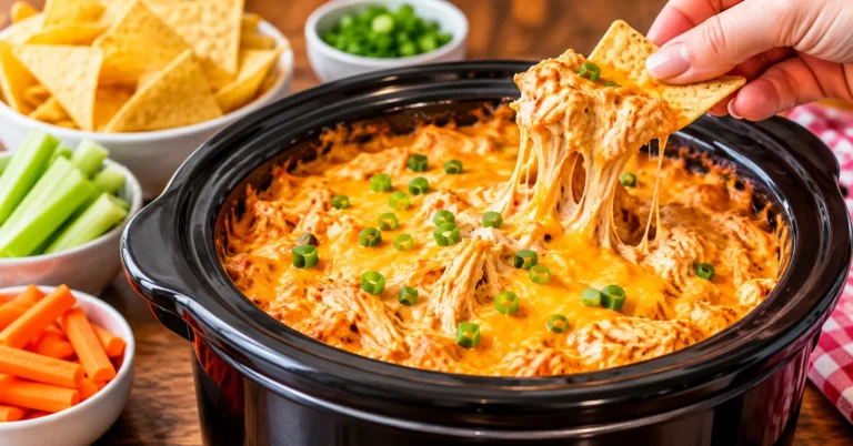 crockpot buffalo chicken dip