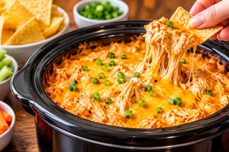 crockpot buffalo chicken dip