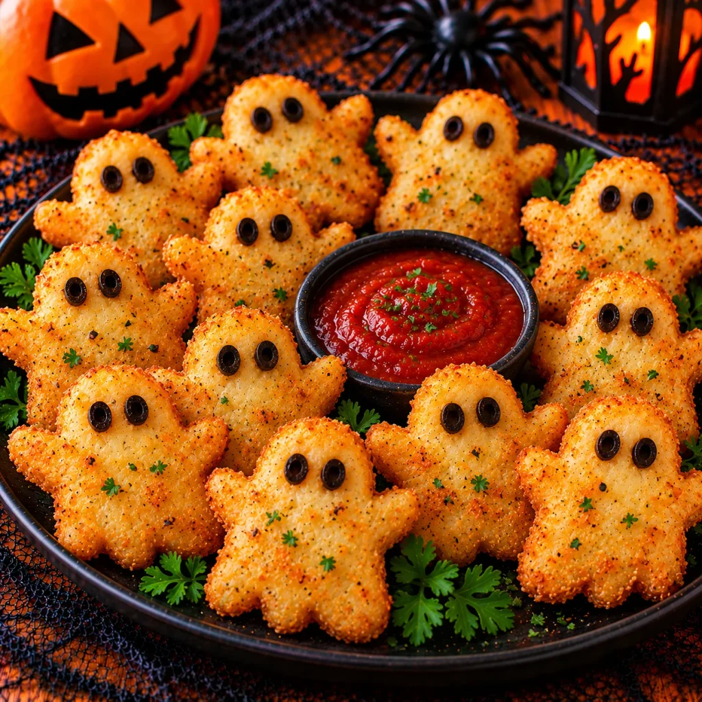 Crispy Ghost Potato Bites