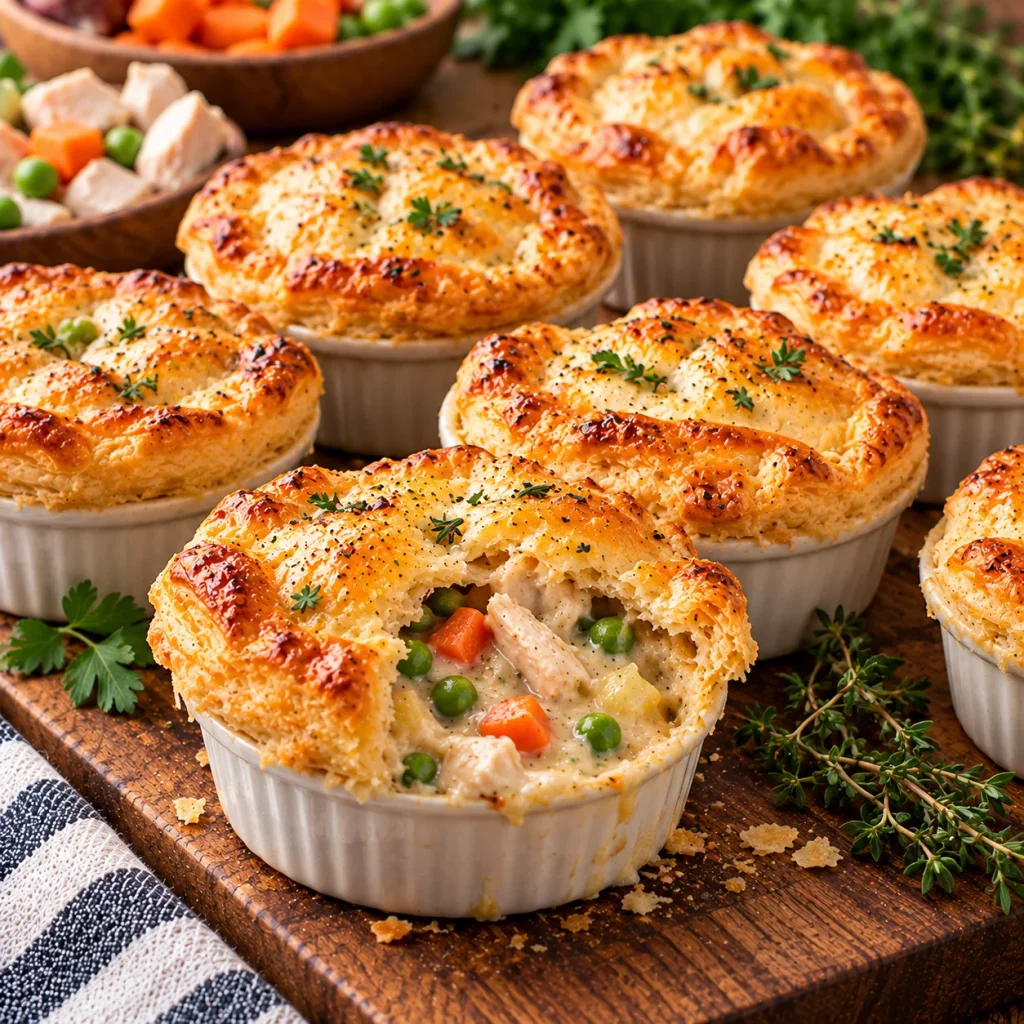 Mini Chicken Pot Pies
