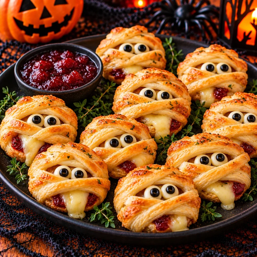 Mummy Brie Bites