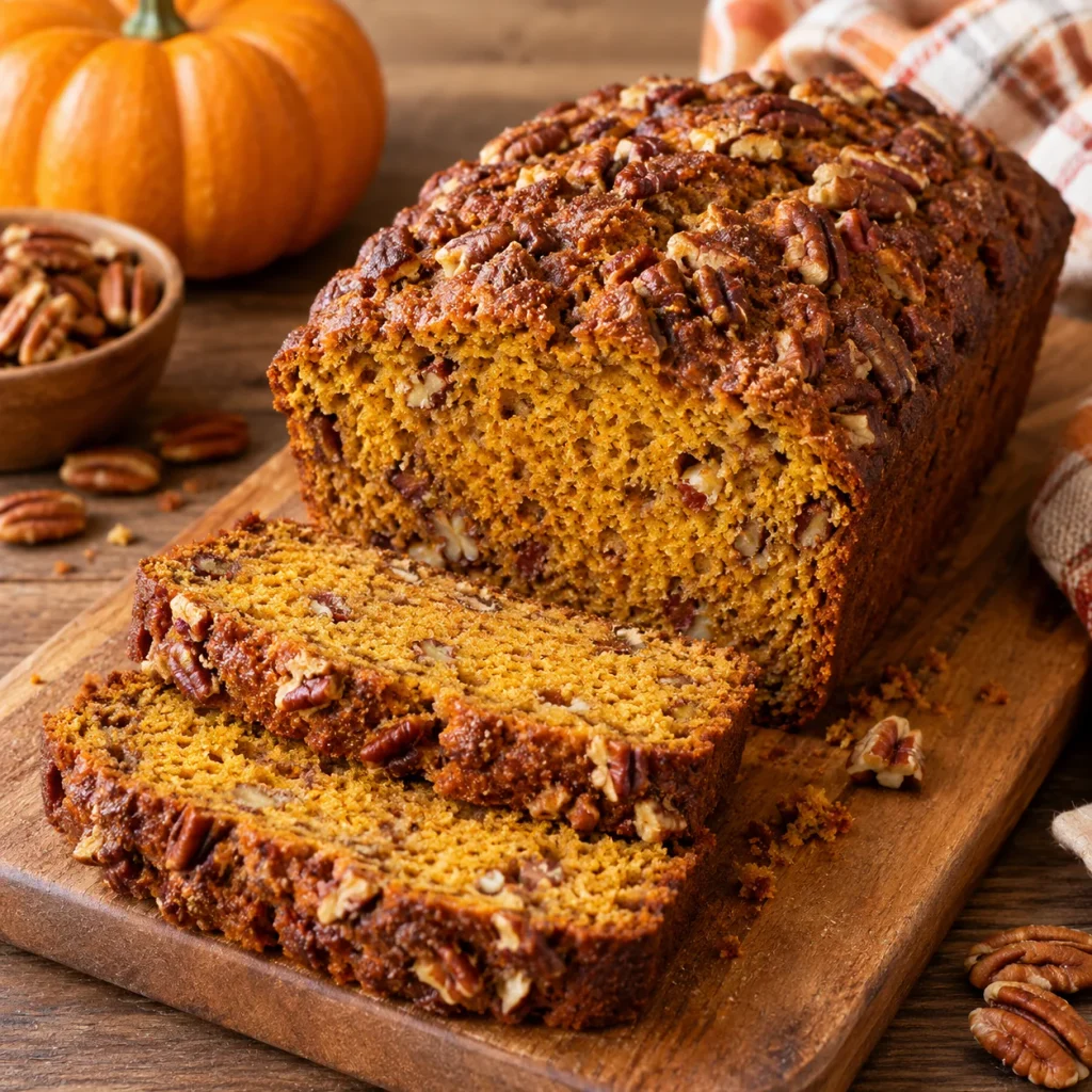 Pumpkin Pecan Bread