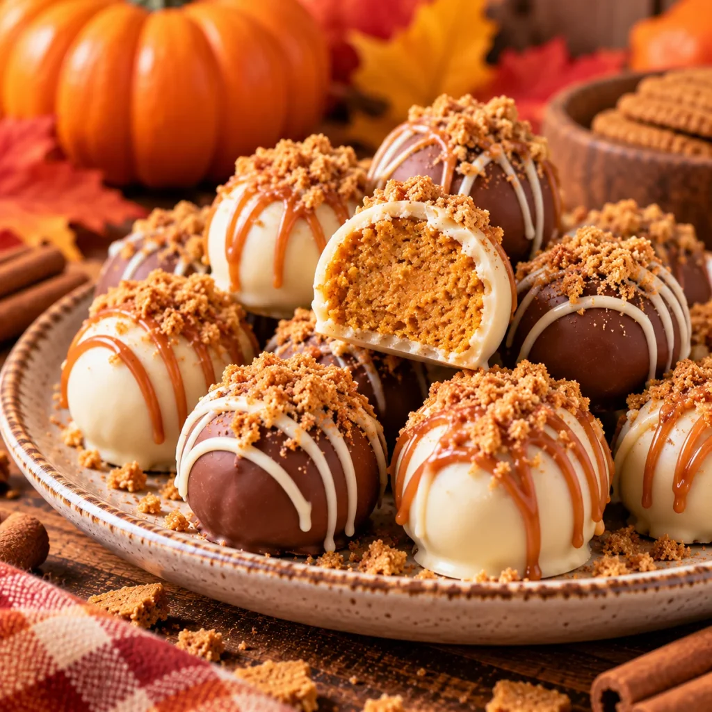 Pumpkin Pie Truffles