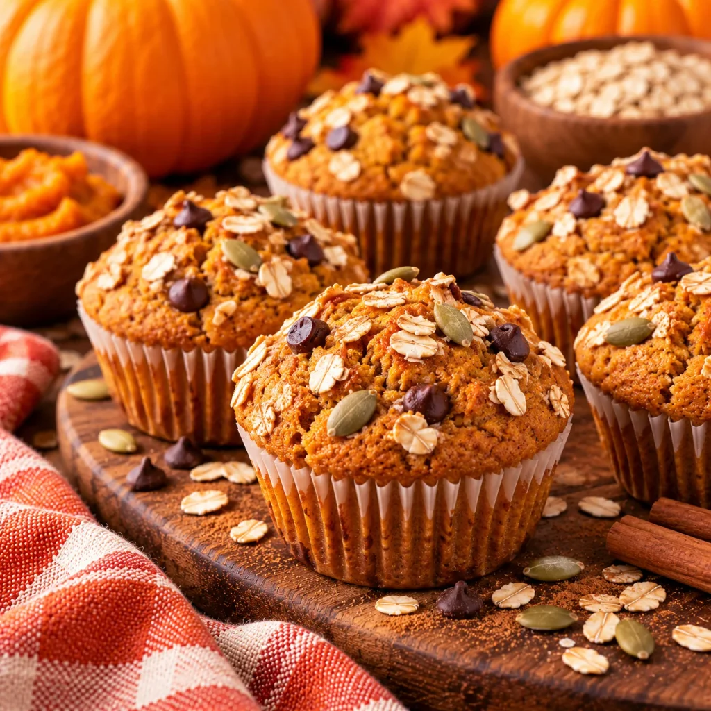Pumpkin Protein Muffins