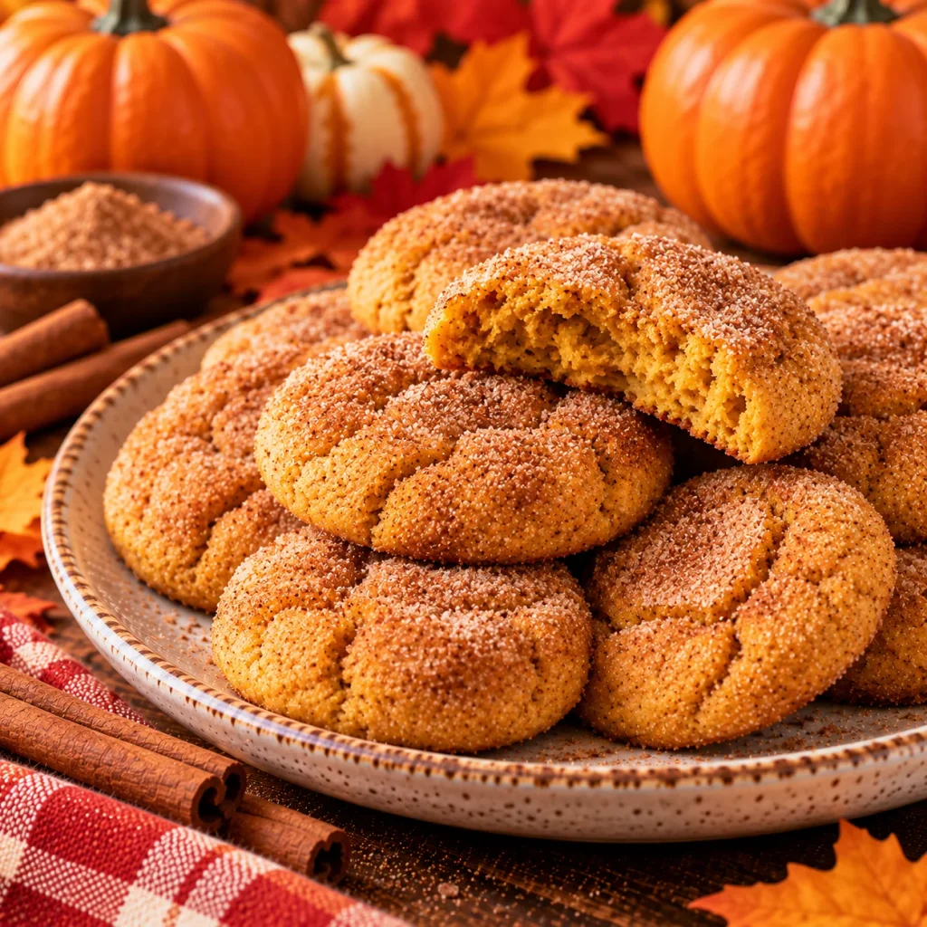 Pumpkin Snickerdoodles