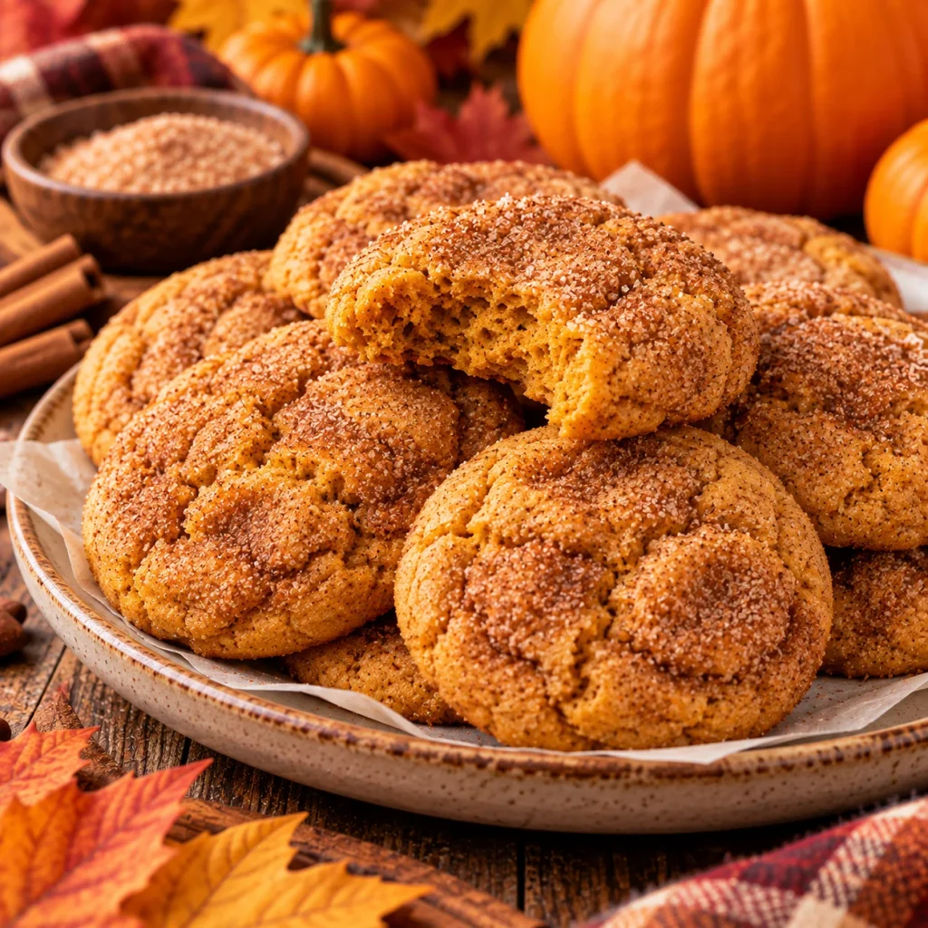 Pumpkin Snickerdoodles