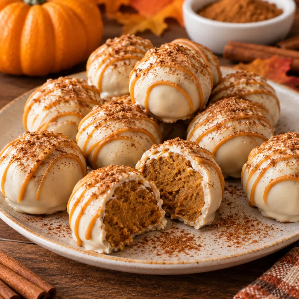 Pumpkin Spice Truffles