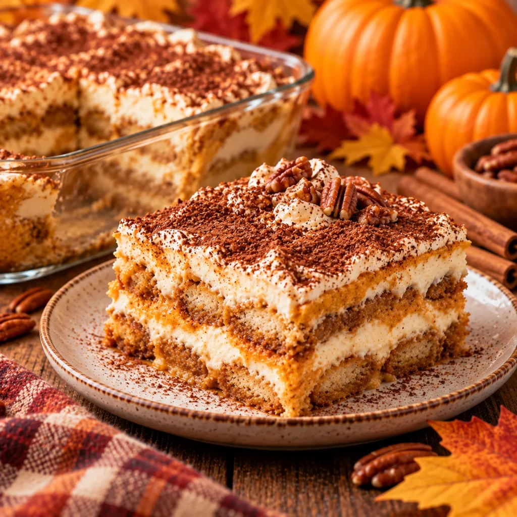 Pumpkin Tiramisu