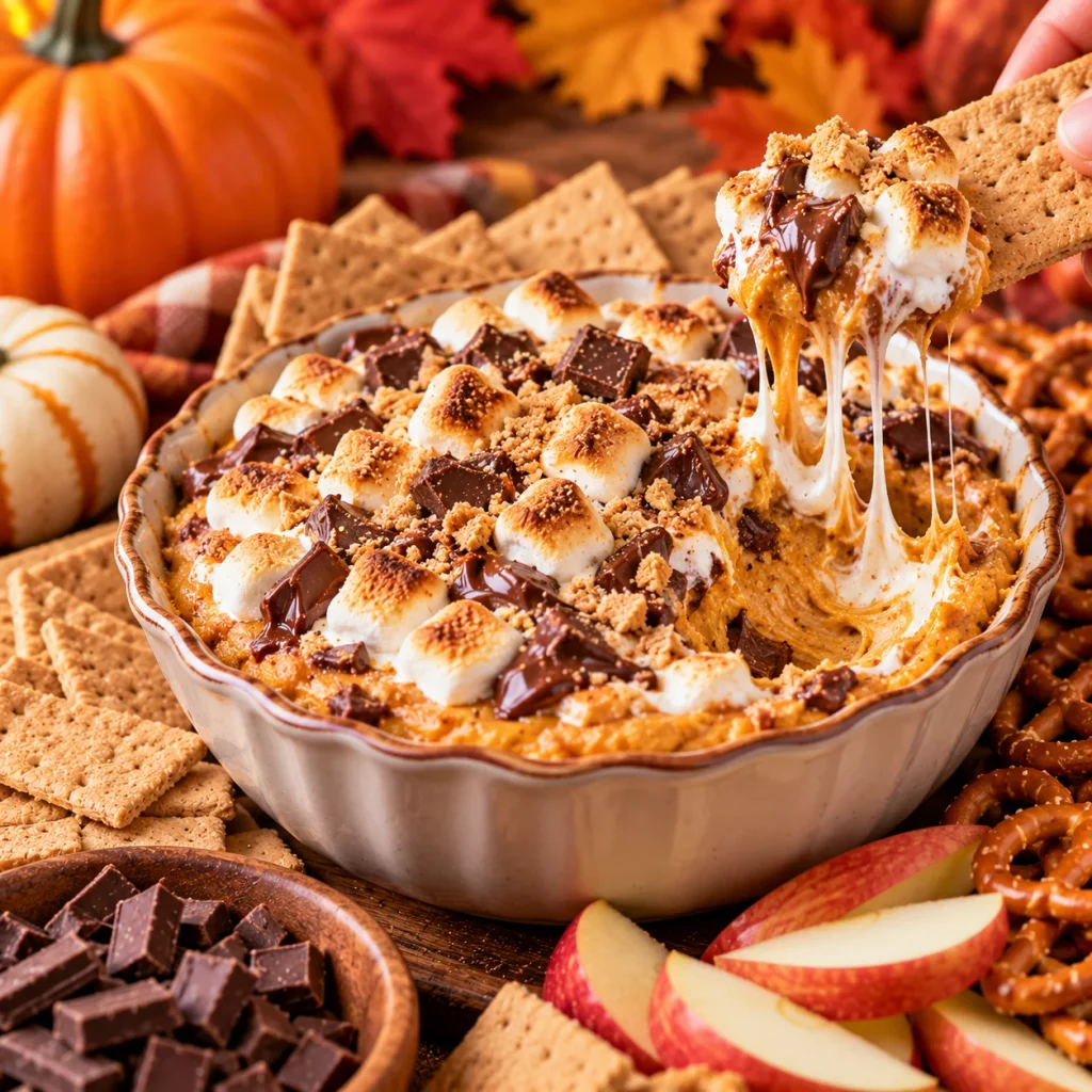 S'mores Pumpkin Dip