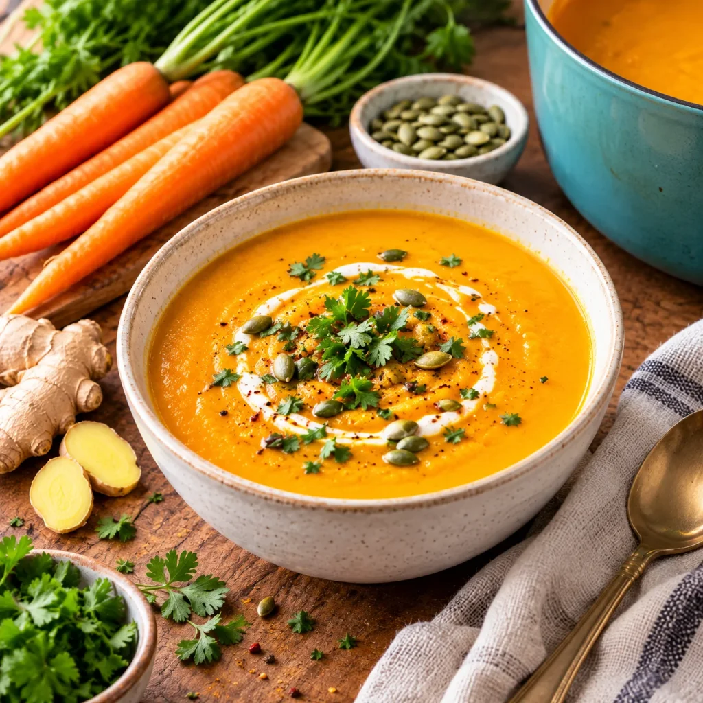 Why This Carrot Ginger Soup Is Absolutely Awesome