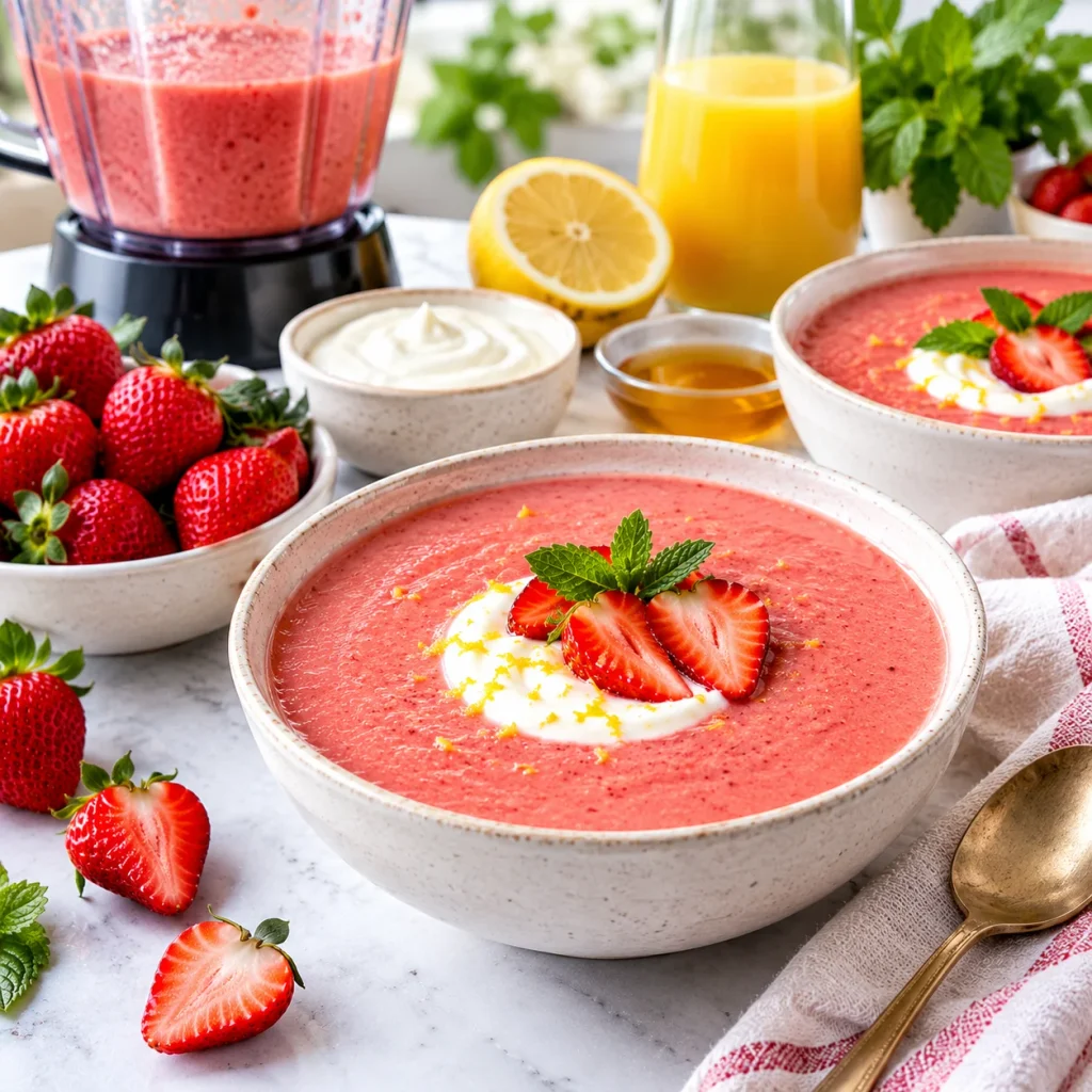 Why This Strawberry Soup Is Absolutely Awesome