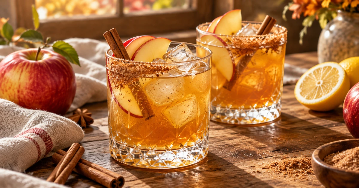 apple cider cocktail recipe