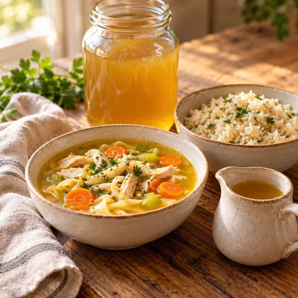 Easy Ways to Use Chicken Bone Broth