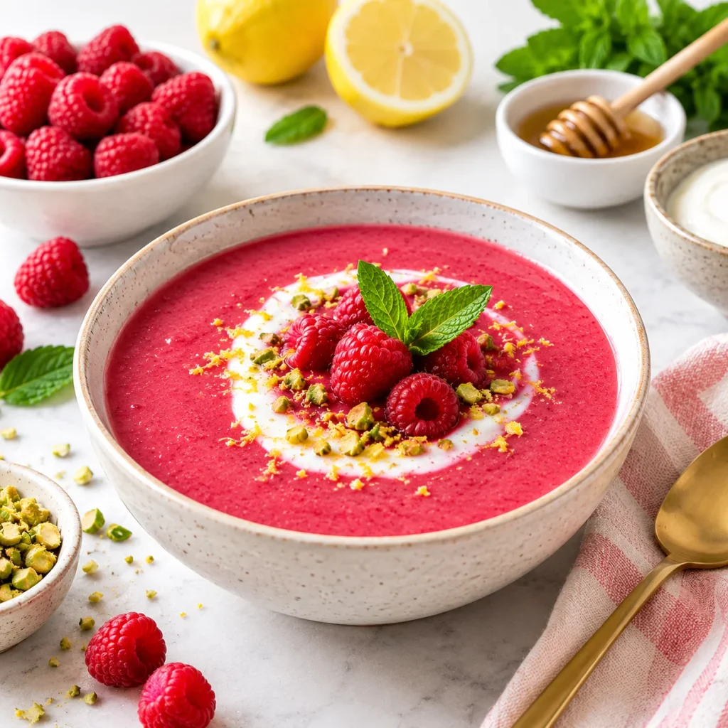Why This Raspberry Soup Is Absolutely Awesome
